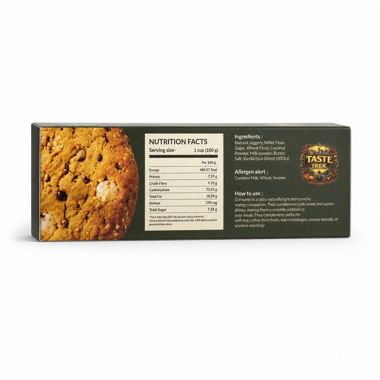 Makhana & Millet Cookies